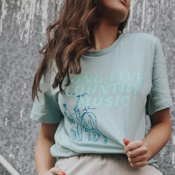 Long live country music T-shirt - Picture 1 of 1